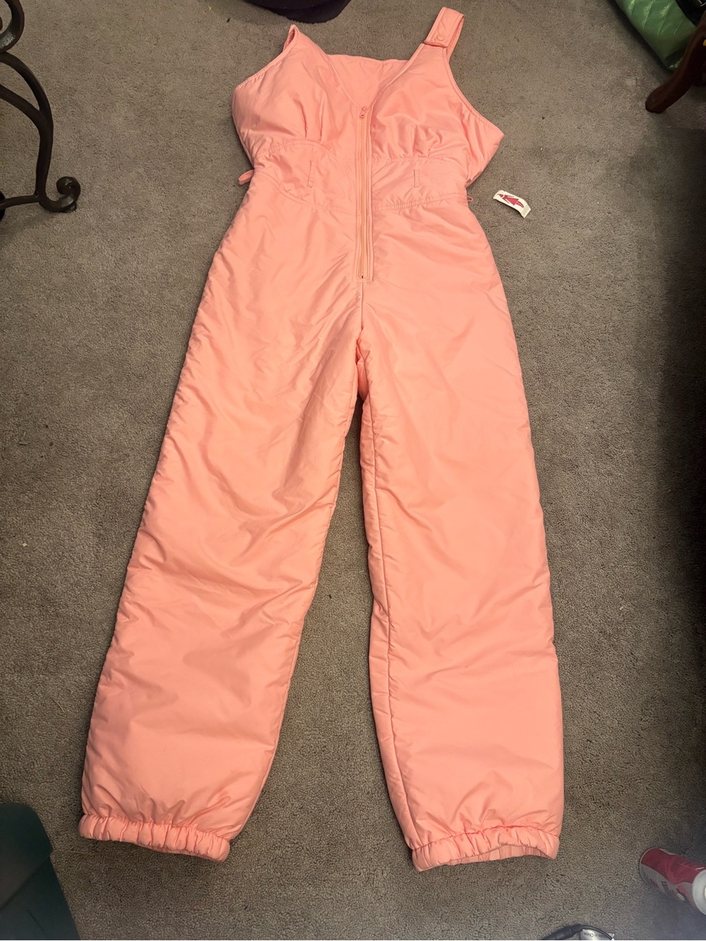 Vintage by Herman’s Women’s Pink Insulated Snow Jumpsuit Romper NWT!!!